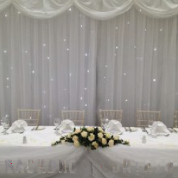 led white backdrop curtain for hire